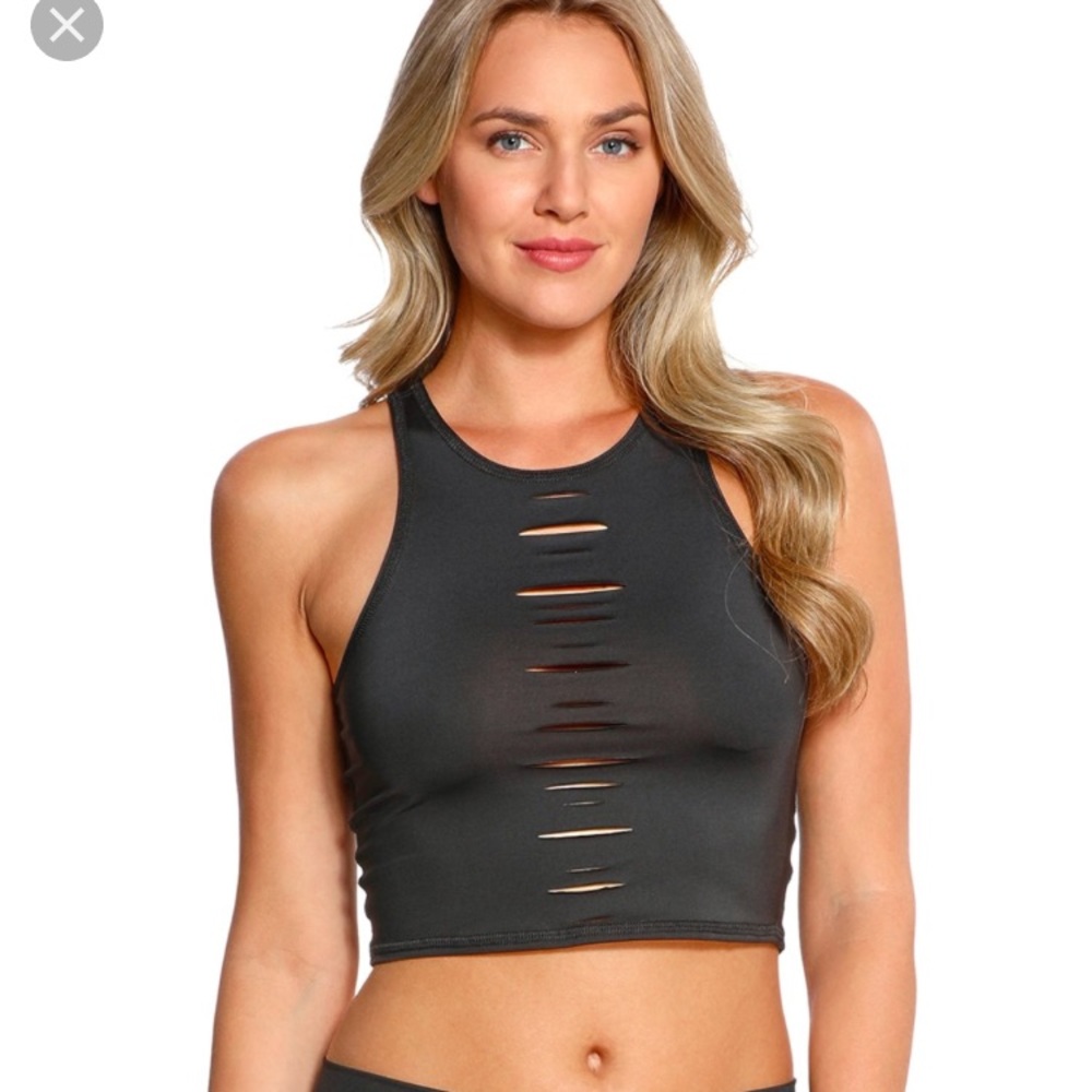 NWT Teeki Laser Cut Jimi Mermaid Tank Size MD/LG